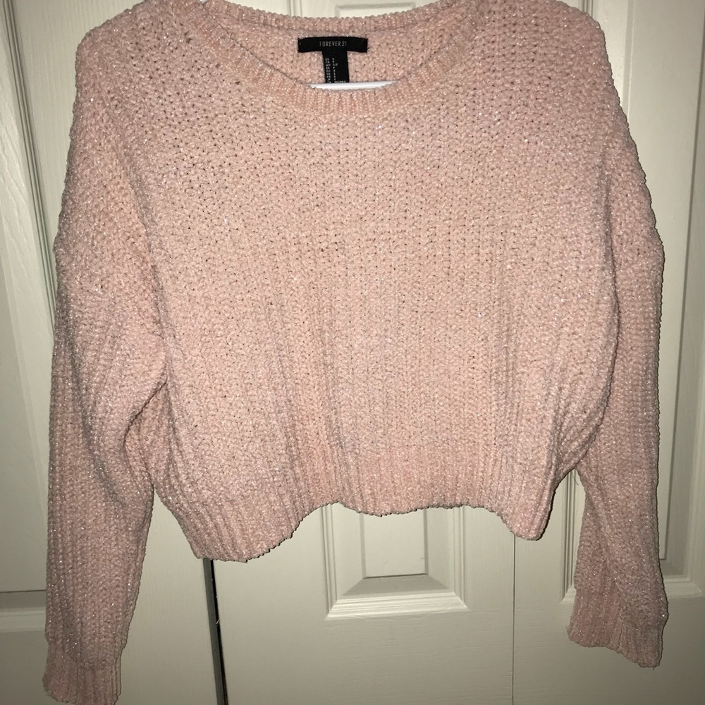 Super cute, super soft pink sweater